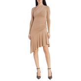 Beige Viscose Dress